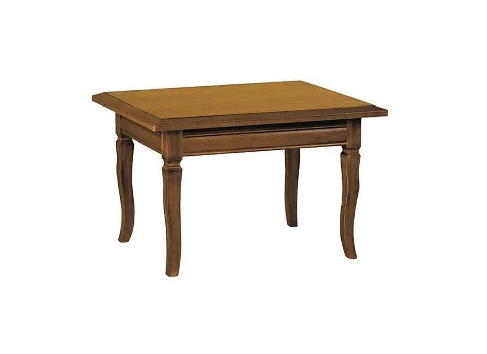 JVmoebel Couchtisch Eleganter Couchtisch aus Massivholz in Braun mit stilvollem Design (Packung), Made in Europe