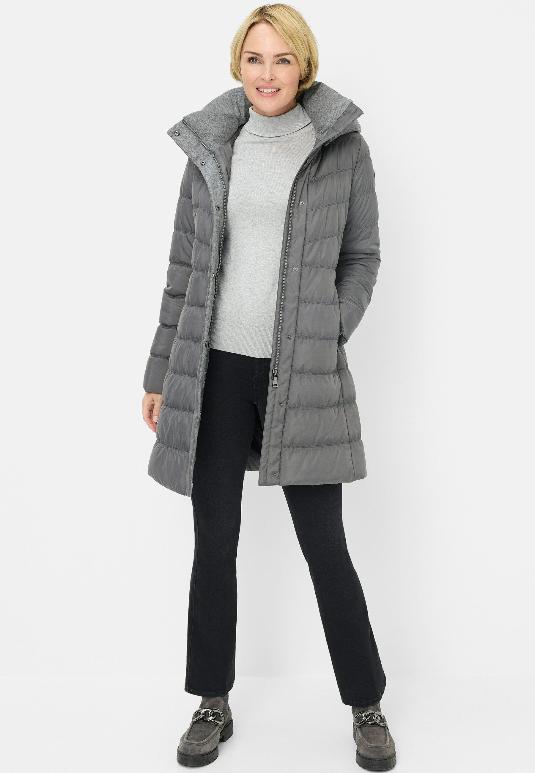 Fuchs Schmitt Steppmantel mit Kapuze