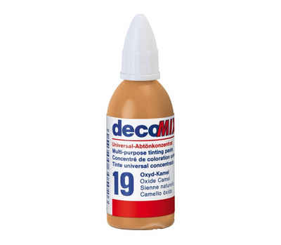 decotric® Vollton- und Abtönfarbe Decotric Abtönkonzentrat 20 ml kamel