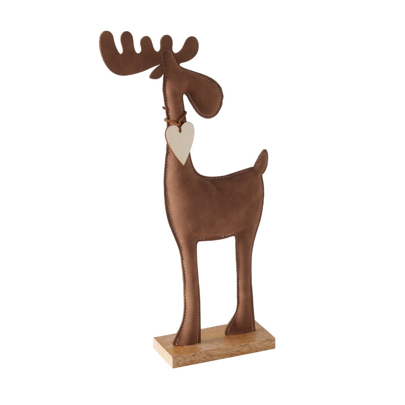BOLTZE GRUPPE Weihnachtsfigur Handgefertigte Rentierfigur BOONER, 34 cm