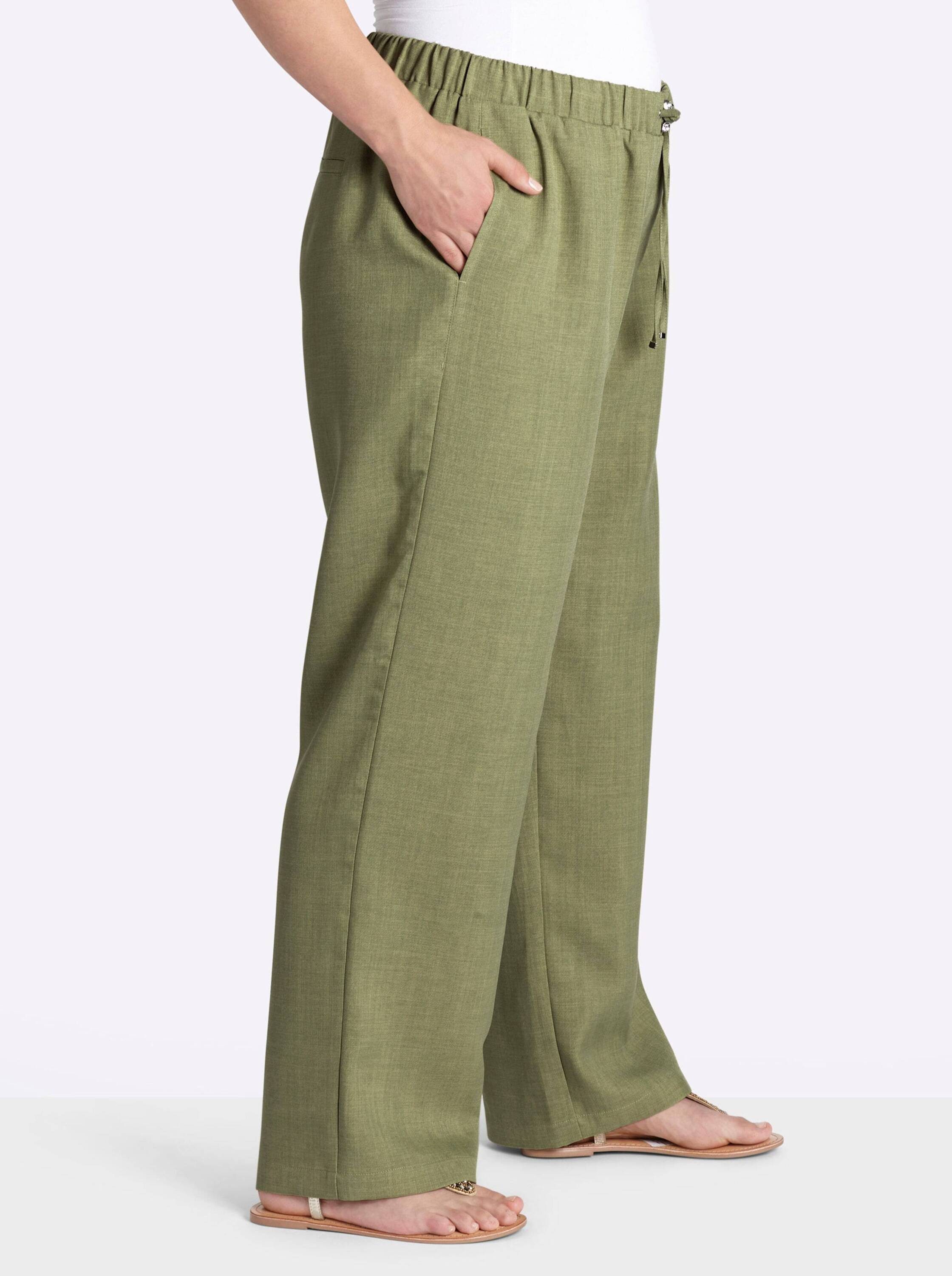 Sheego Jerseyhose Hose normal