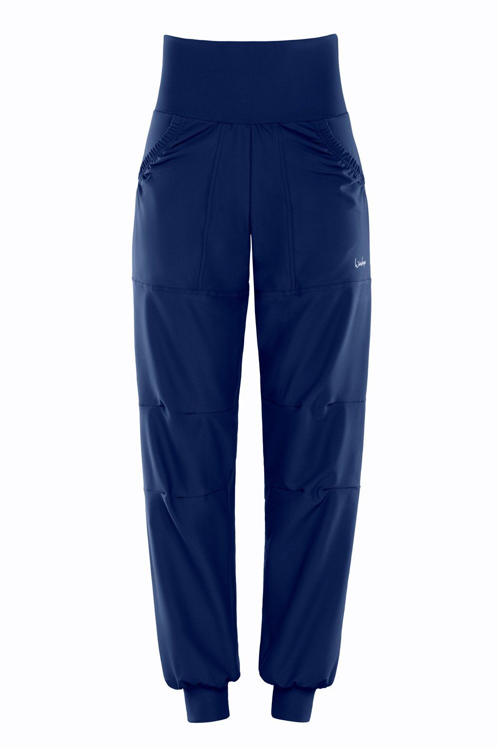 Winshape Sporthose Functional Comfort Leisure Time Trousers LEI101C High Waist dark blue | Turnhosen