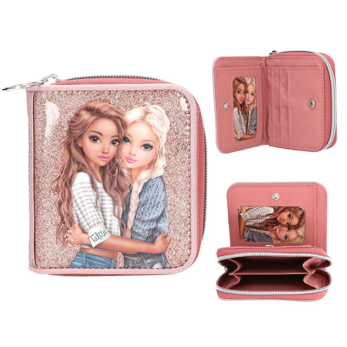 Depesche Geldbörse DEPESCHE TOPModel Portemonnaie Dots rosa