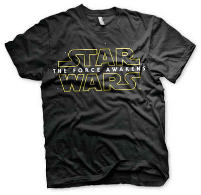 Star Wars T-Shirt Star Wars Episode 7 TShirt Logo The Force Awakens S