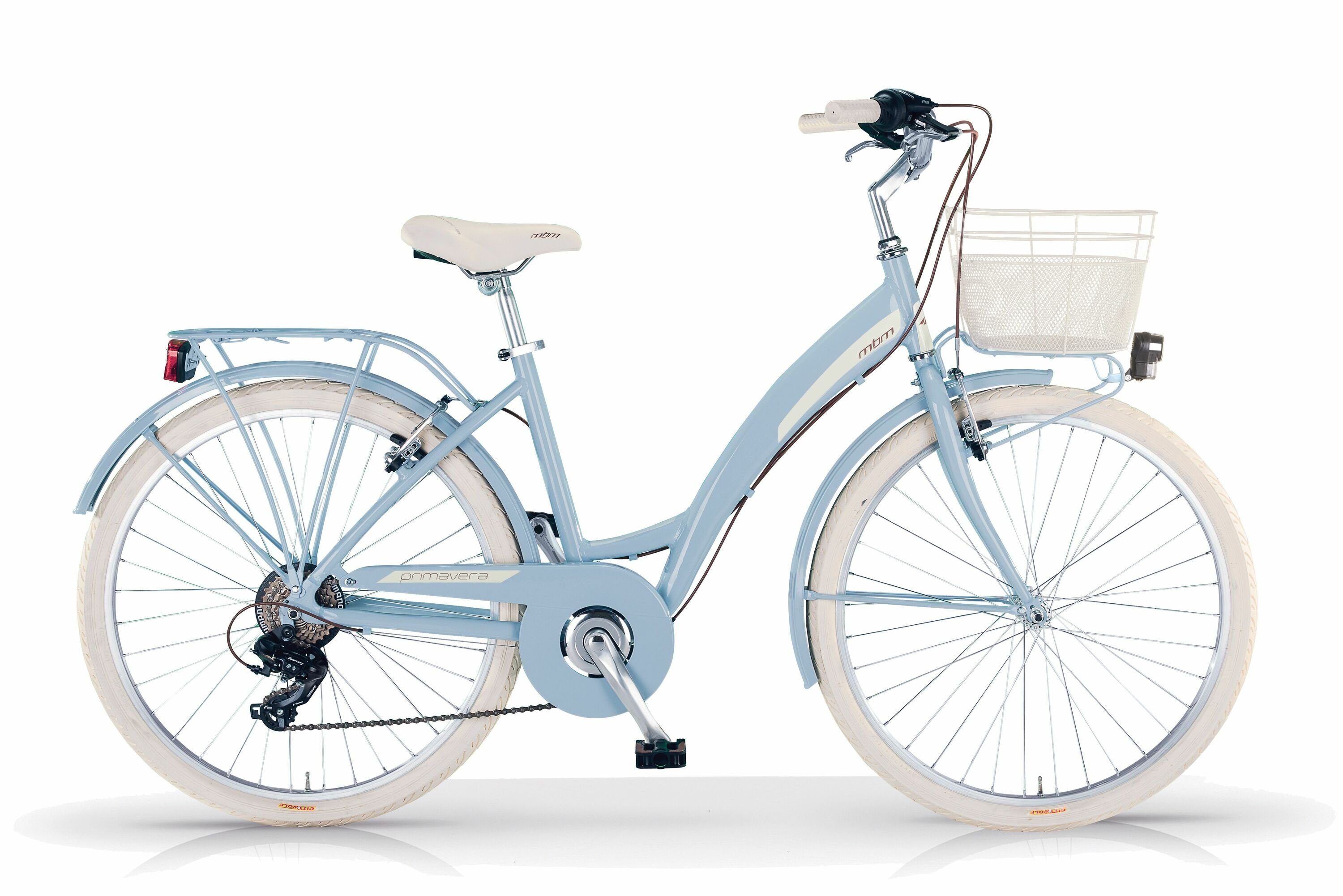 MBM Cityrad New Primavera 26 Zoll, 6 Gang Shimano, Kettenschaltung, Citybike New Primavera 26 Zoll