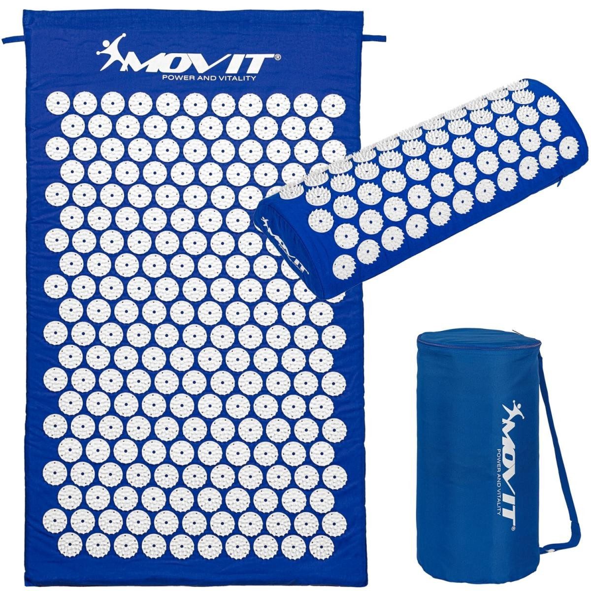 MOVIT Akupressurmatte Akupressur-Set Akupressurmatte inkl. Kissen