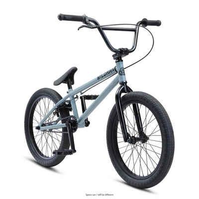 SE Bikes BMX-Rad Wildman, 1 Gang, ohne Schaltung, BMX Fahrrad 20 Zoll 130 - 155 cm Größe Bike für Kinder und Jugendliche
