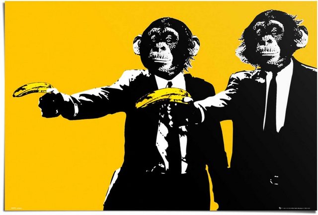 Reinders! Poster »Monkey Bananas«, (1 Stück)-Otto