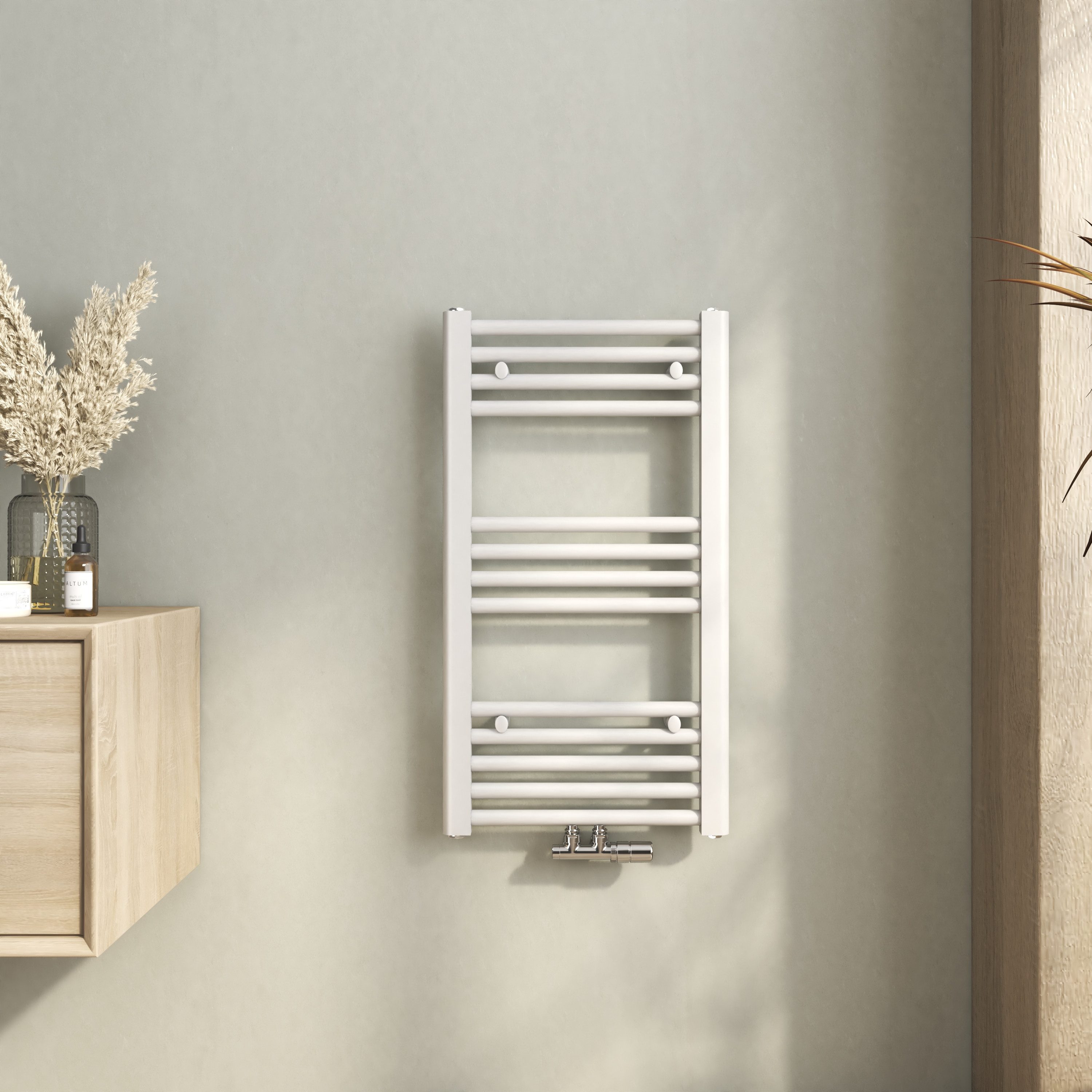 MEYKOERS Badheizkörper Handtuchwärmer Klein Mittleanschluss Seitenanschluss günstig online kaufen