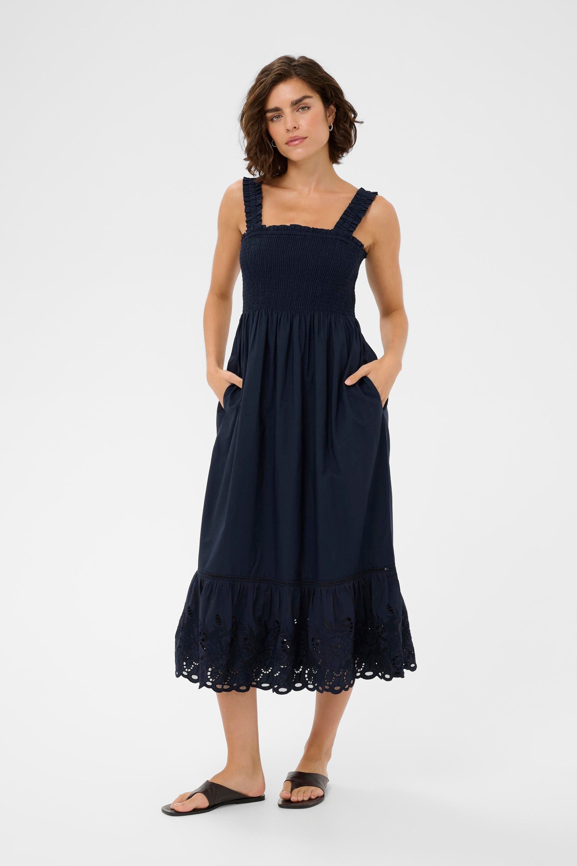 KAFFE Blusenkleid Kleid KAgertrud