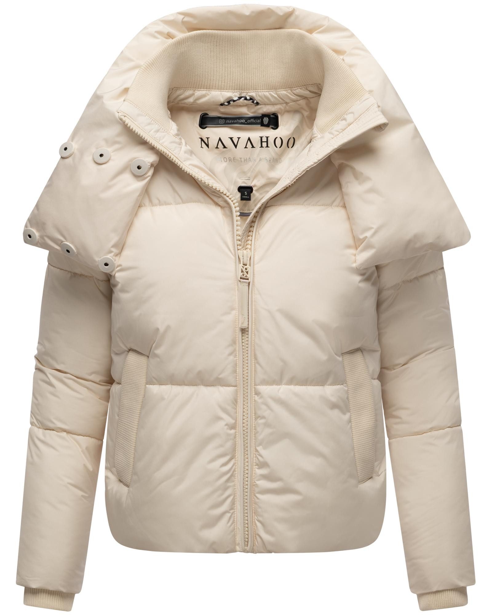 Navahoo Outdoorjacke Traumelfe 14 Winter Steppjacke mit hohem Kragen