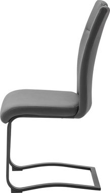 MCA furniture Esszimmerstuhl Zapara, Mikrofaserbezug, belastbar bis 120 kg mit Griffloch