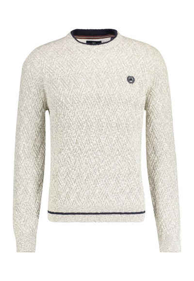 LERROS Strickpullover LERROS Crewneck Stricker mit Rautenmuster