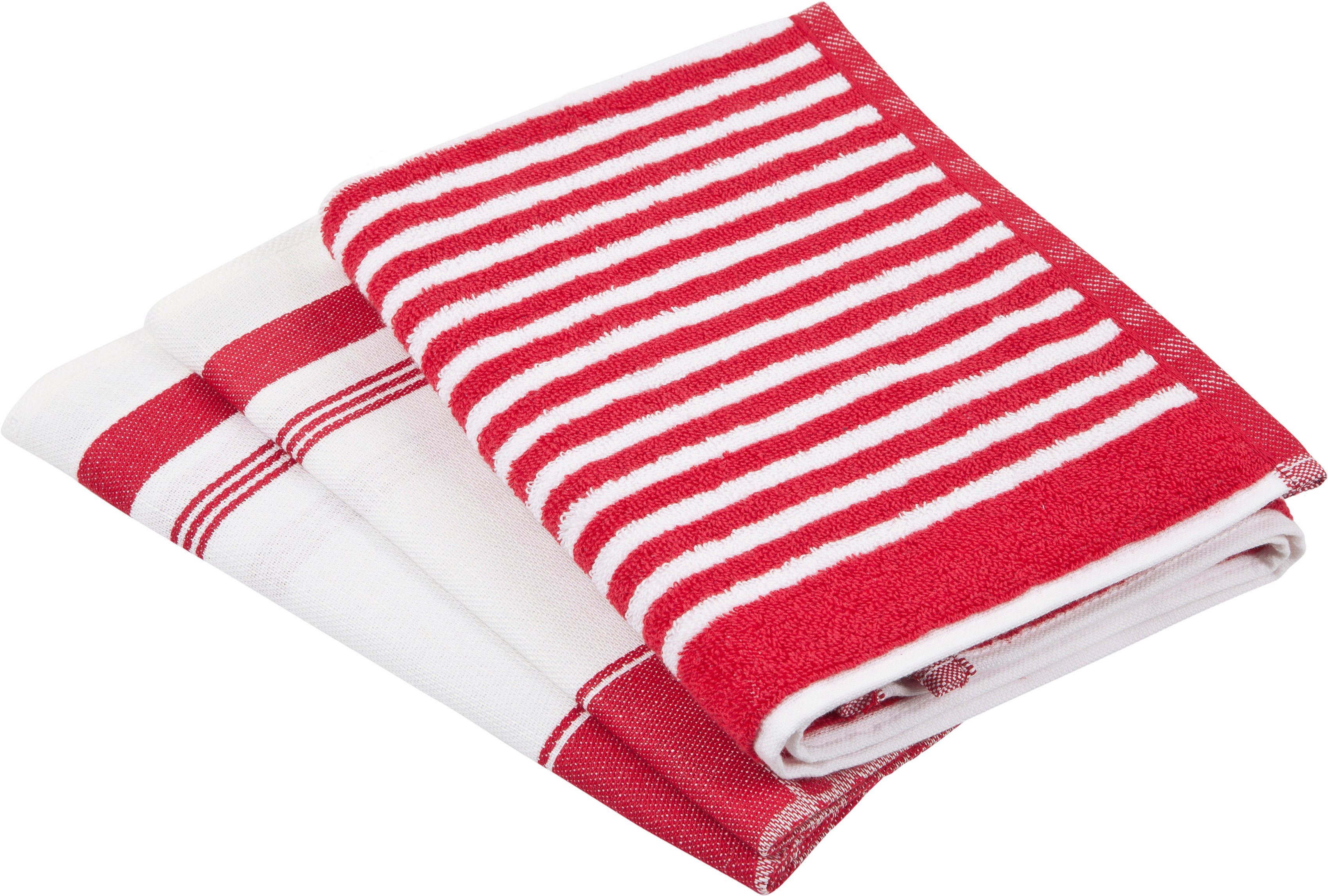 ROSS Geschirrtuch Exclusiv, (Set, 3-tlg), 1x günstig online kaufen