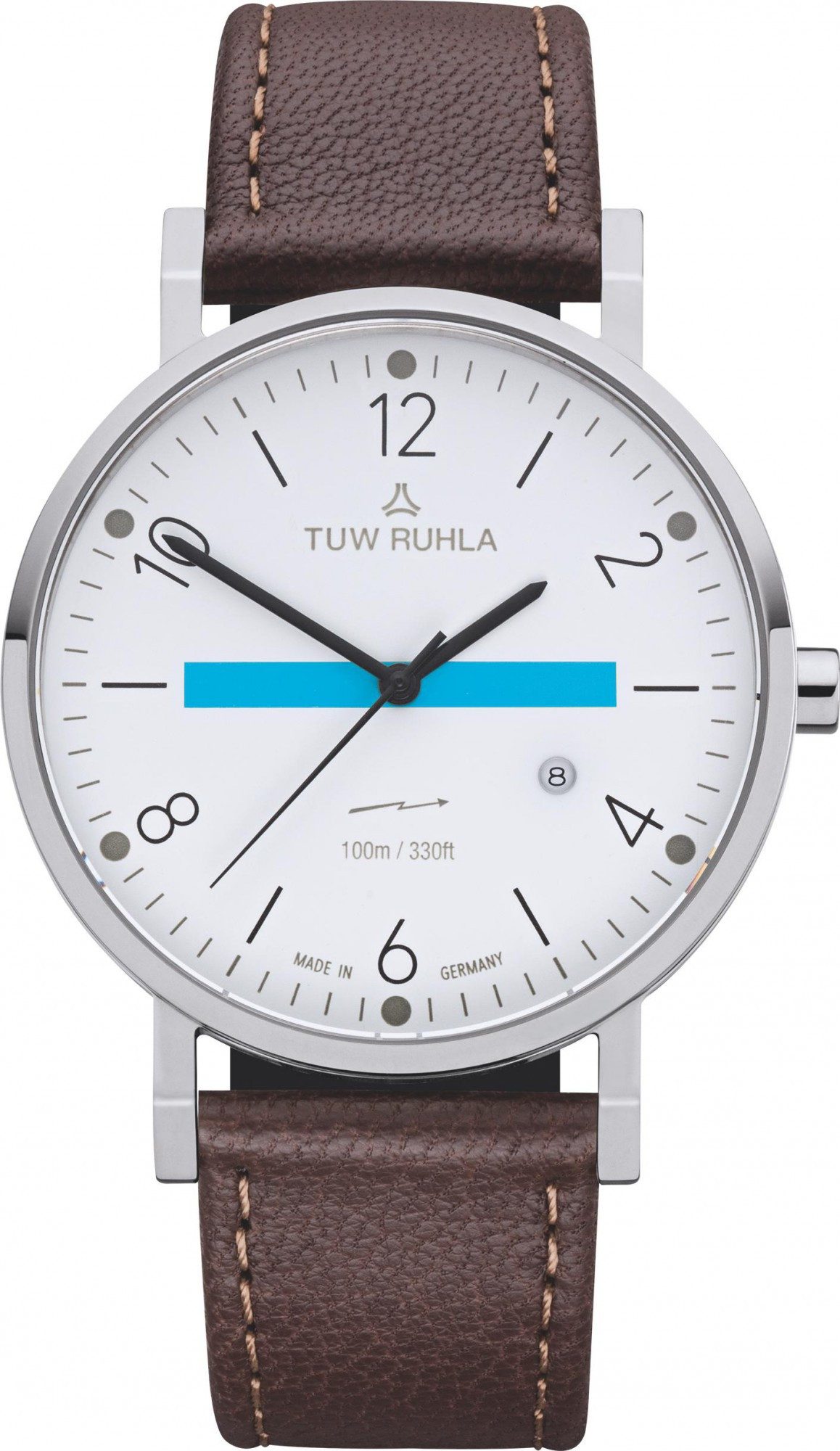 TUW Ruhla Quarzuhr Thuringia Quartz Herrenarmbanduhr, Klassisch schlicht