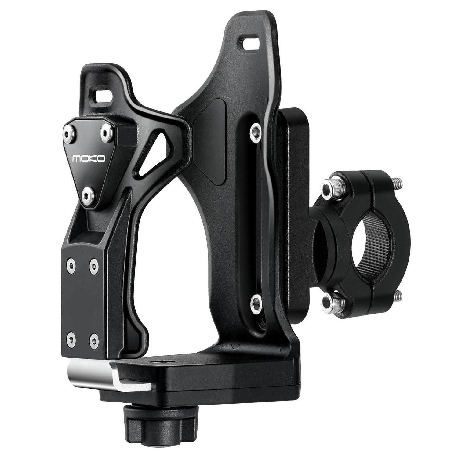 LuxusKollektion Fahrrad-Flaschenhalter Flaschenhalter verstellbar 4,8-9,1cm 360° drehbar Rahmen Lenker