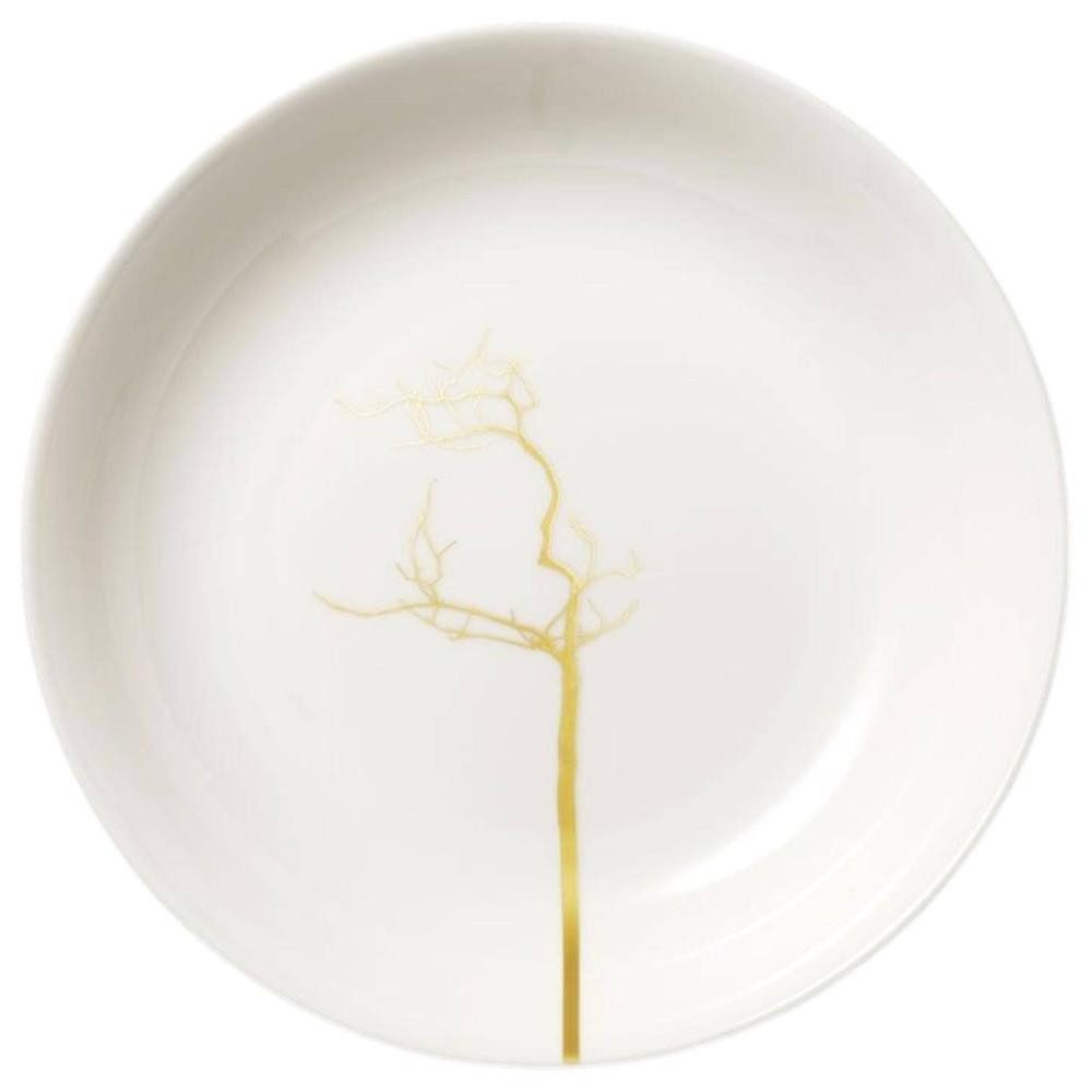 Dibbern Suppenteller Dibbern Fine Bone China Golden Forest 22,5 cm