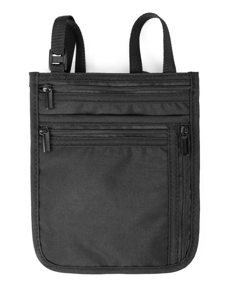 Traveller Brustbeutel T19212001 Brustbeutel Neck Pouch ca. 15 x 18 cm  schwarz (1-tlg)