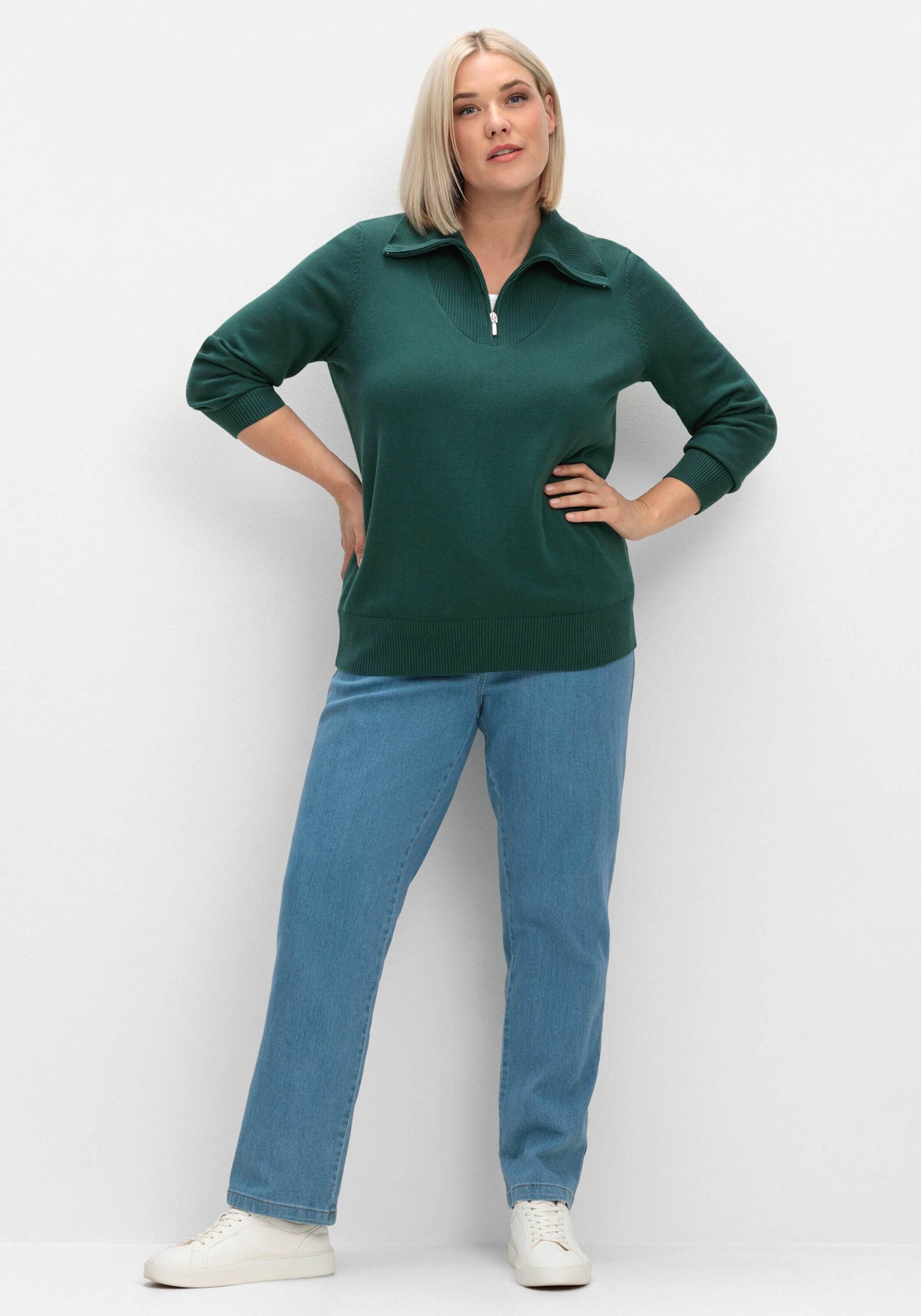 Sieh an! Strickpullover Pullover Langarm Jersey günstig online kaufen