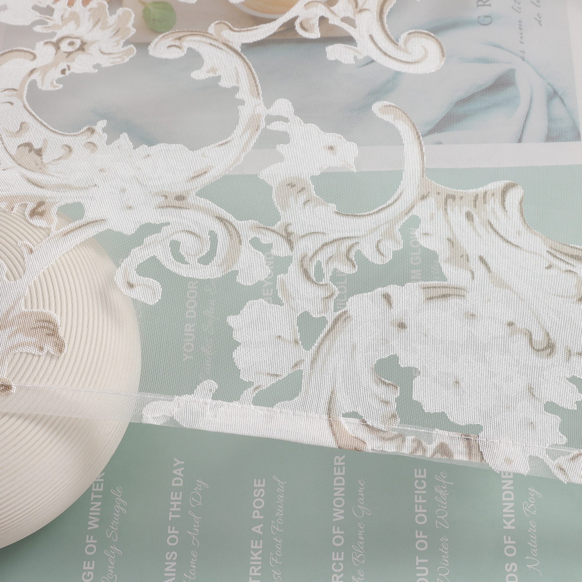 Joyswahl Gardine (1 St), Ösen, transparent, wohnzimmer modern, voile, mit R günstig online kaufen