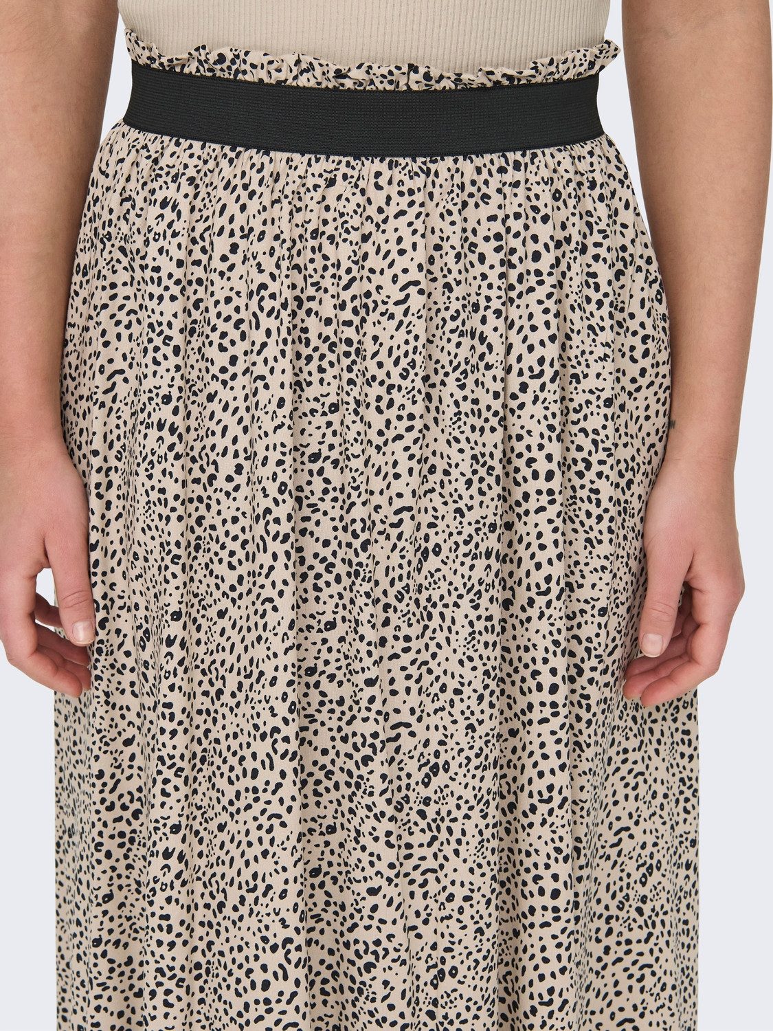 ONLY Maxirock ONLVENEDIG AOP LIFE LONG SKIRT Viskose, wadenlang günstig online kaufen