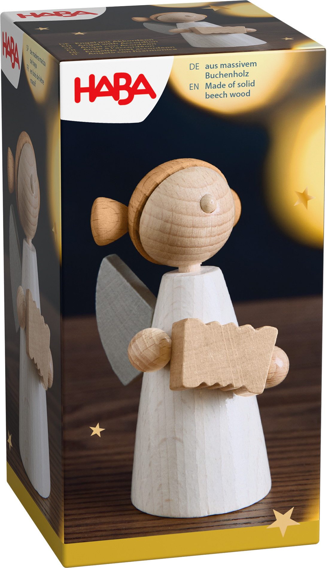 Haba Weihnachtsfigur Dekoration Weihnachten Engel mit Akkordeon 2012295001