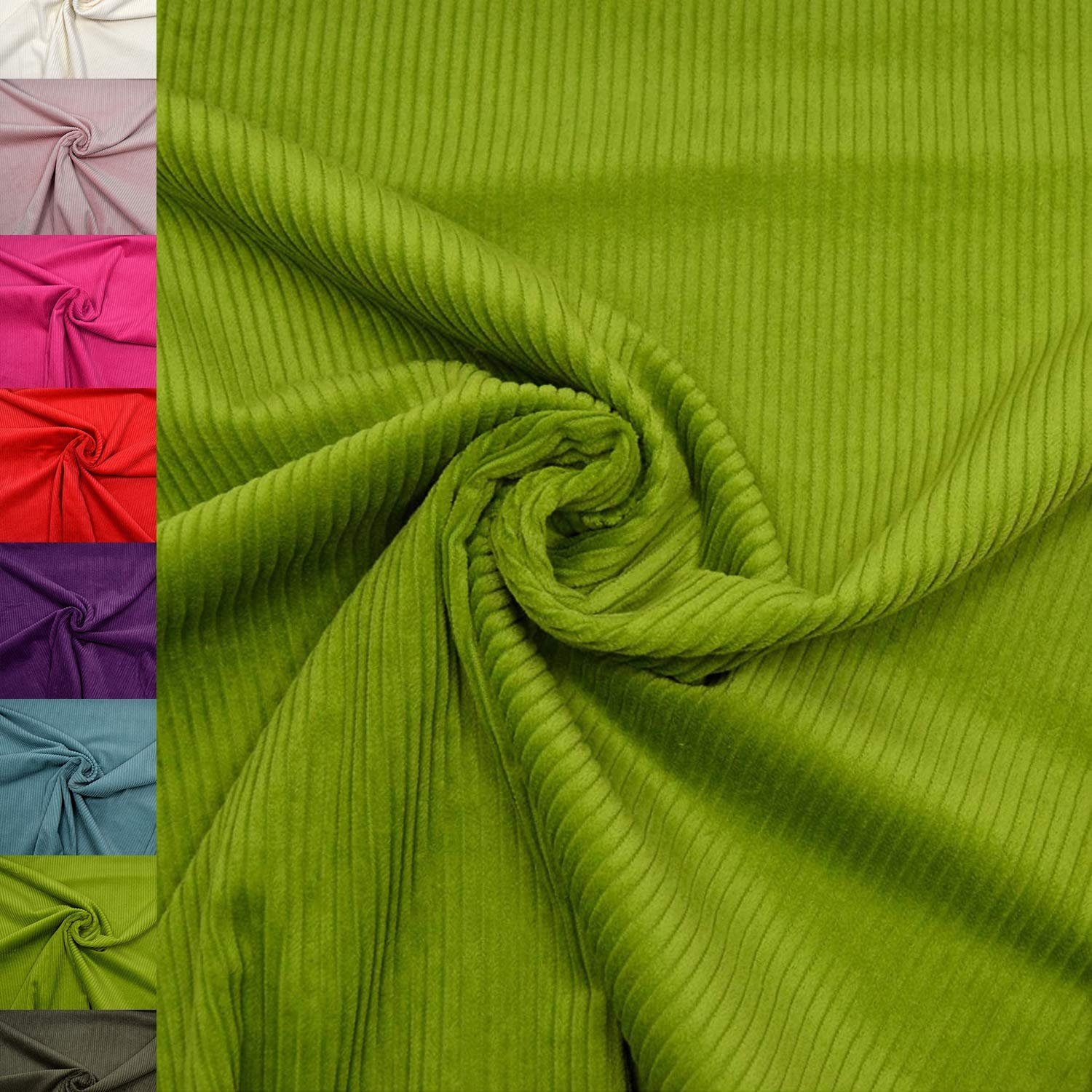MAGAM-Stoffe Stoff "Yanis", Breitcord Cord Kleidung Polster 100% Baumwolle ÖKO-TEX Meterware 50cm