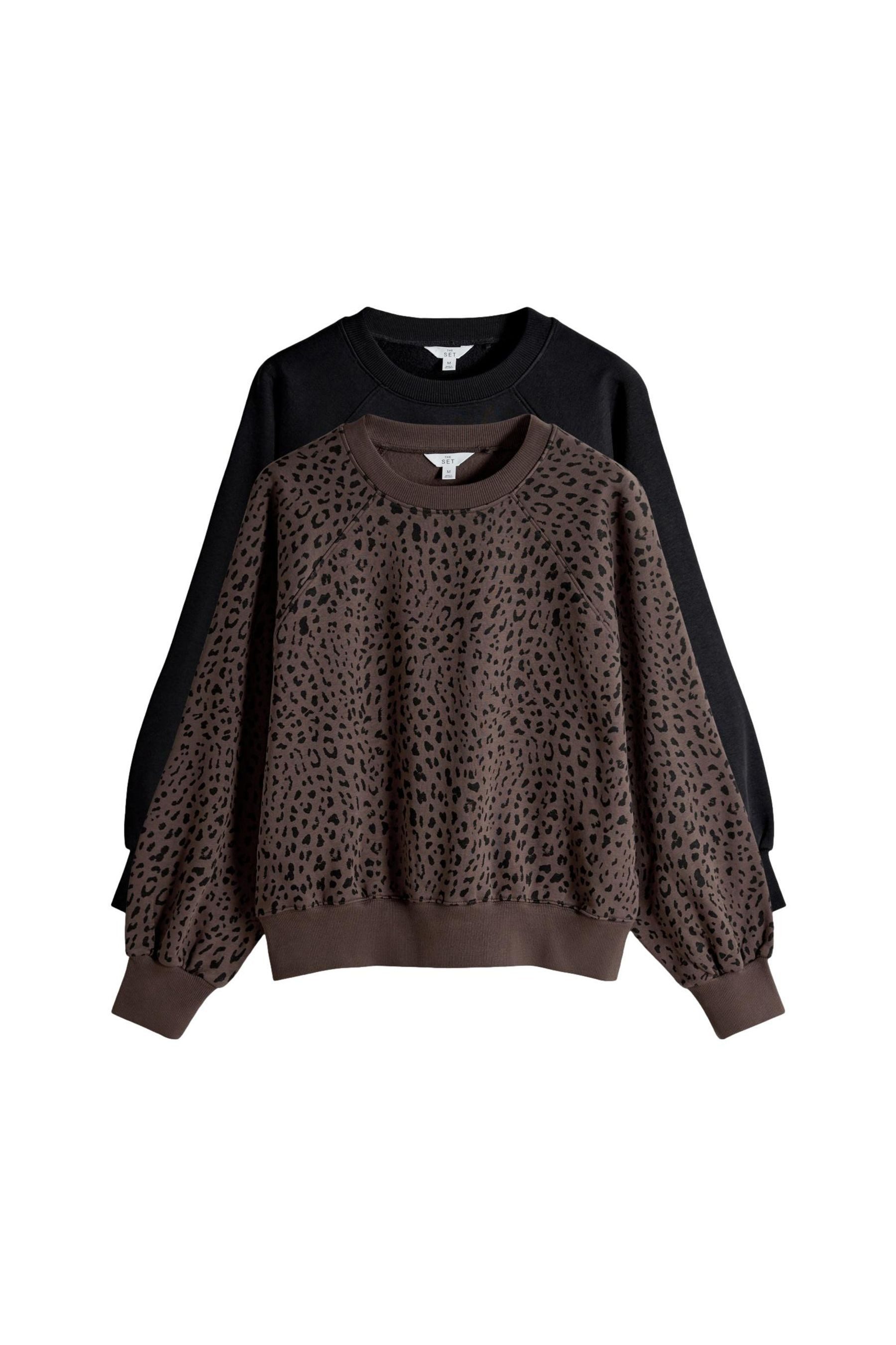 The Set Sweater The Set Raglan-Sweatshirts, 2er-Pack (2-tlg) günstig online kaufen