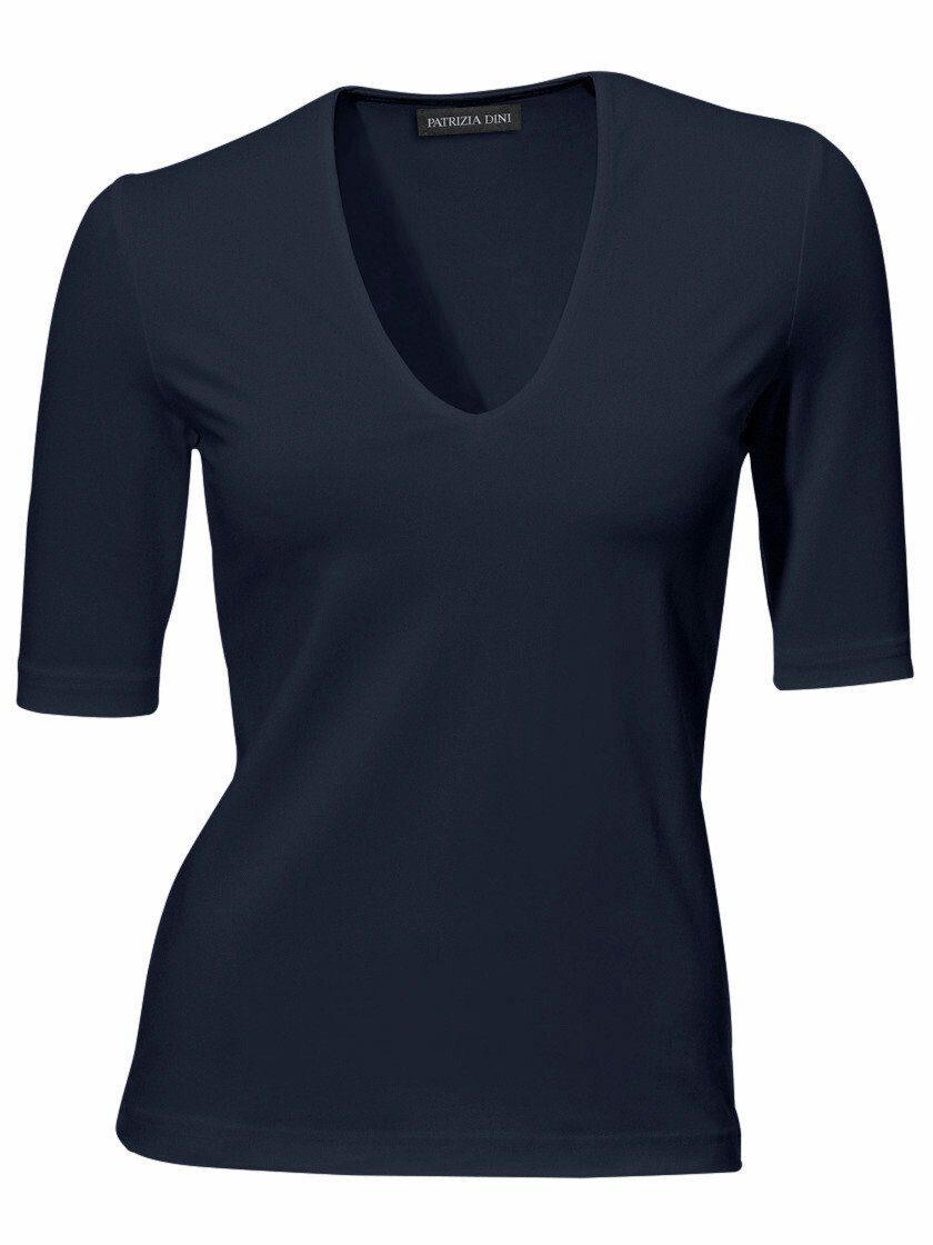 heine T-Shirt V-Shirt Kurzarm