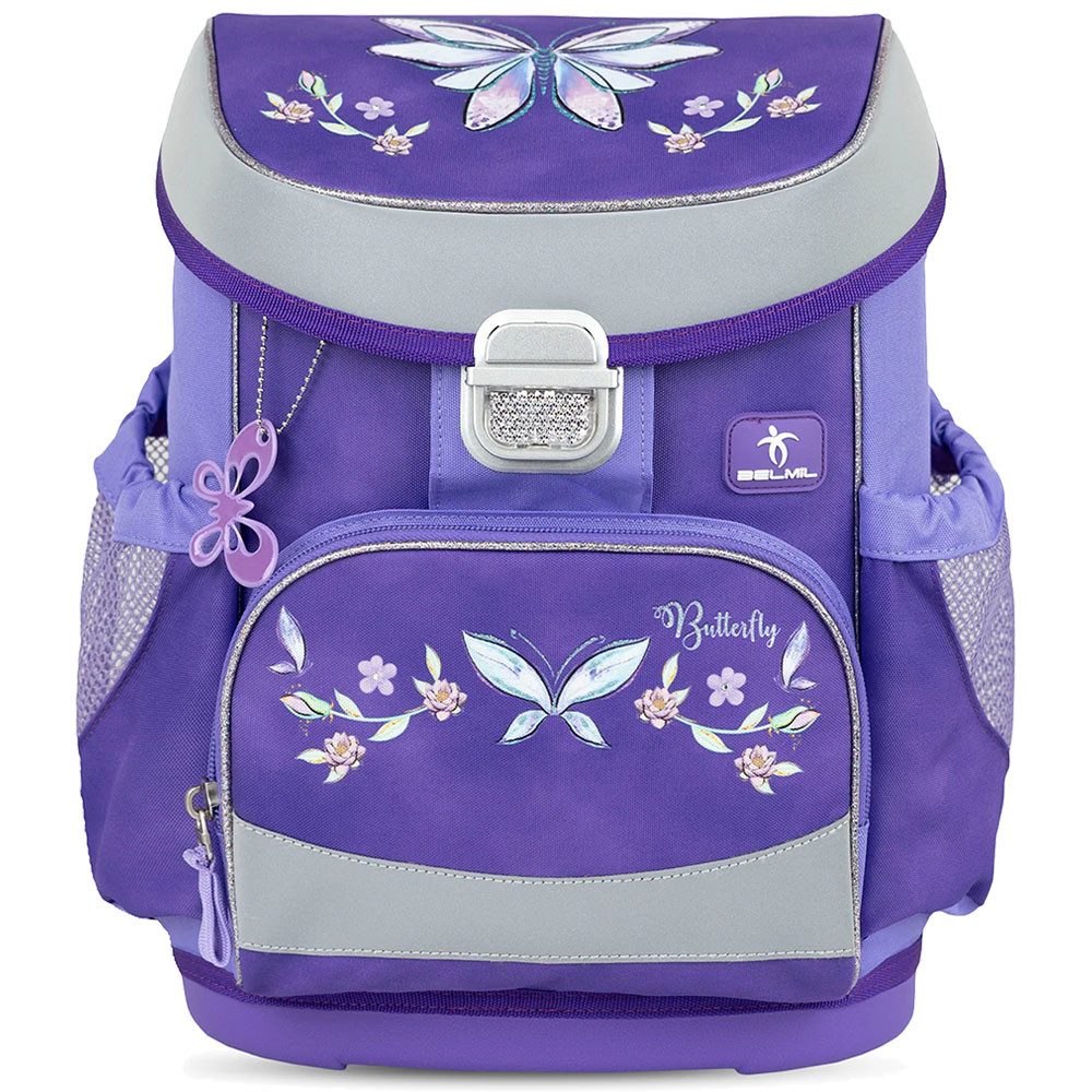 Belmil Schulranzen Set Mini Fit 10-teilig 2026 Mädchen Starlight Wings Butterfly