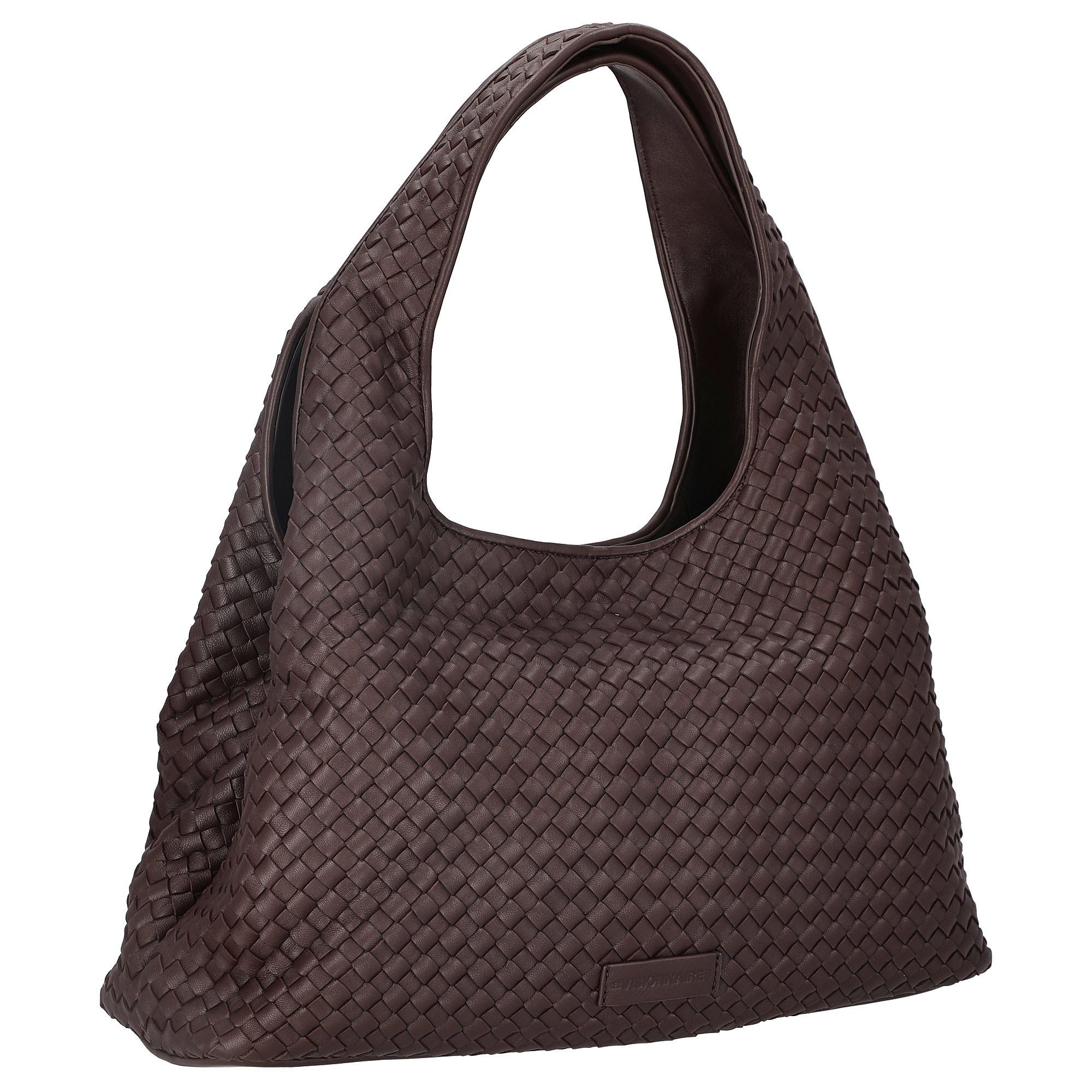 Les Visionnaires Shopper Paz Weave Silky - Shopper 45 cm (aubergine) – Bild 5 von 5