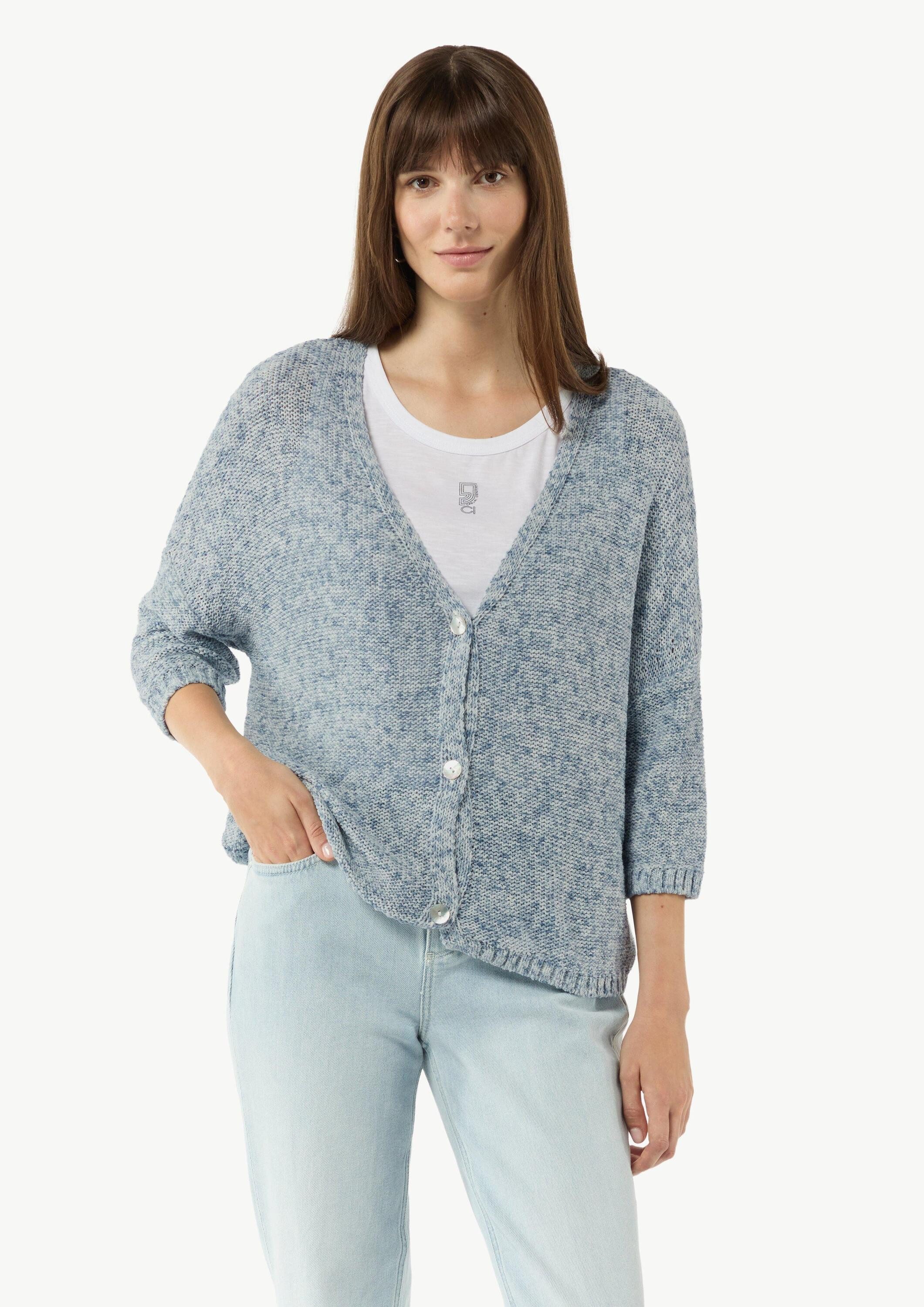 comma Cardigan Strickjacke (1-tlg)
