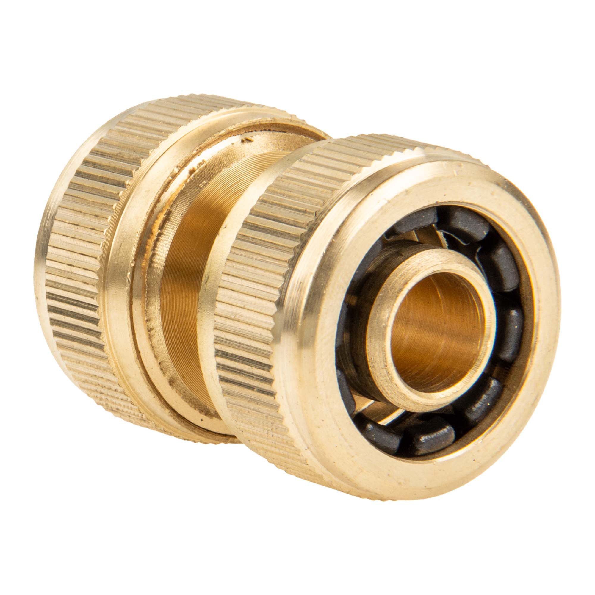 tecuro Schlauchverbinder Schlauchverbinder für Wasserschläuche 1/2 Zoll (13 mm)
