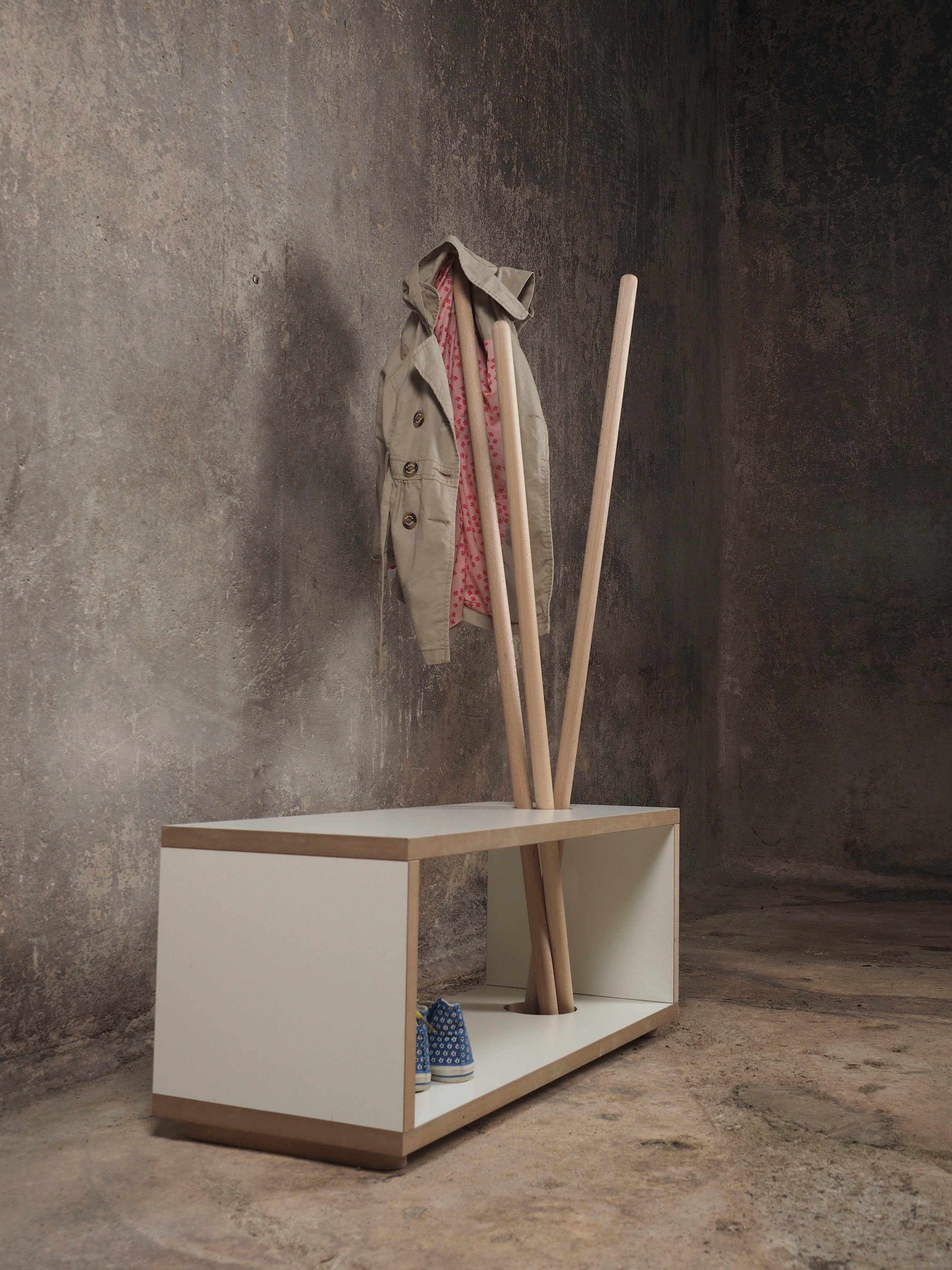 Tojo Вішалки kids ordnung, mit Sitzbank und Platz für Schuhe, Breite 80 cm