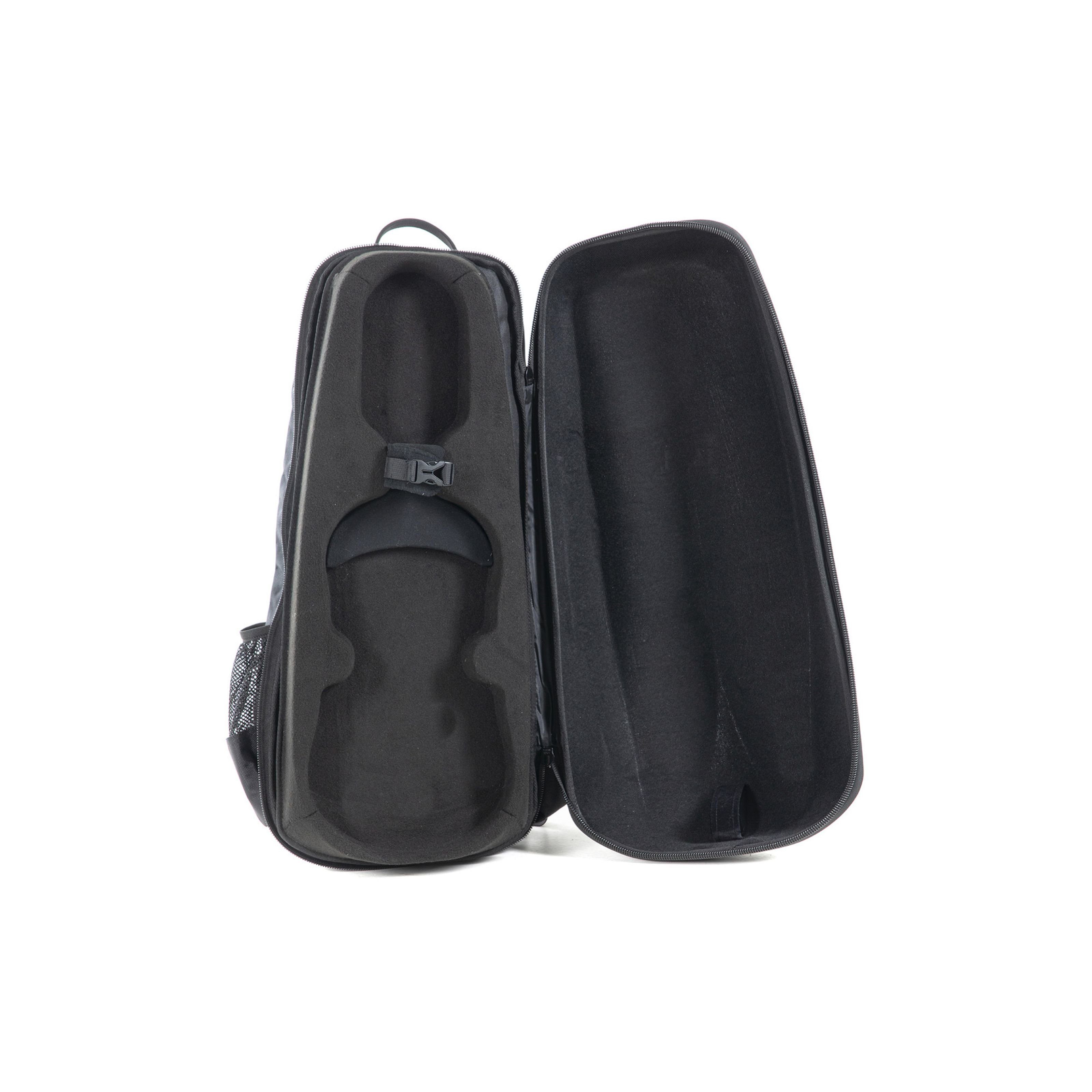 Gewa Violinen-Koffer, Violinkoffer Space Bag Titanium 4/4 - Tasche für Violinen