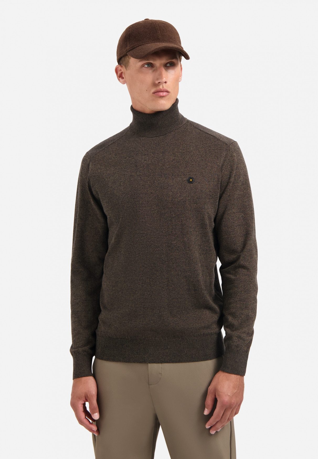 NO EXCESS Strickpullover Pullover Roll Neck