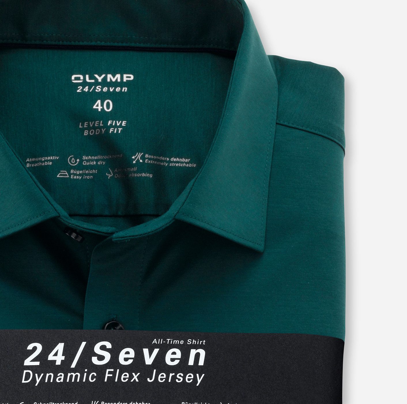 OLYMP Businesshemd Level Five body fit Jerseyshirt in Jersey Qualität günstig online kaufen