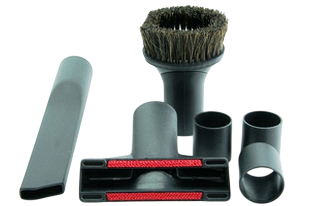 DIW Staubsaugerdüsen-Set 6-tlg. Staubsauger Düsenset Universal 32mm 35mm Fugendüse Polsterdüse, Zubehör für Universal, (Spar-Set, 6-tlg., Komplett-Set), Universal-Passform für 32 mm und 35 mm Anschlüsse