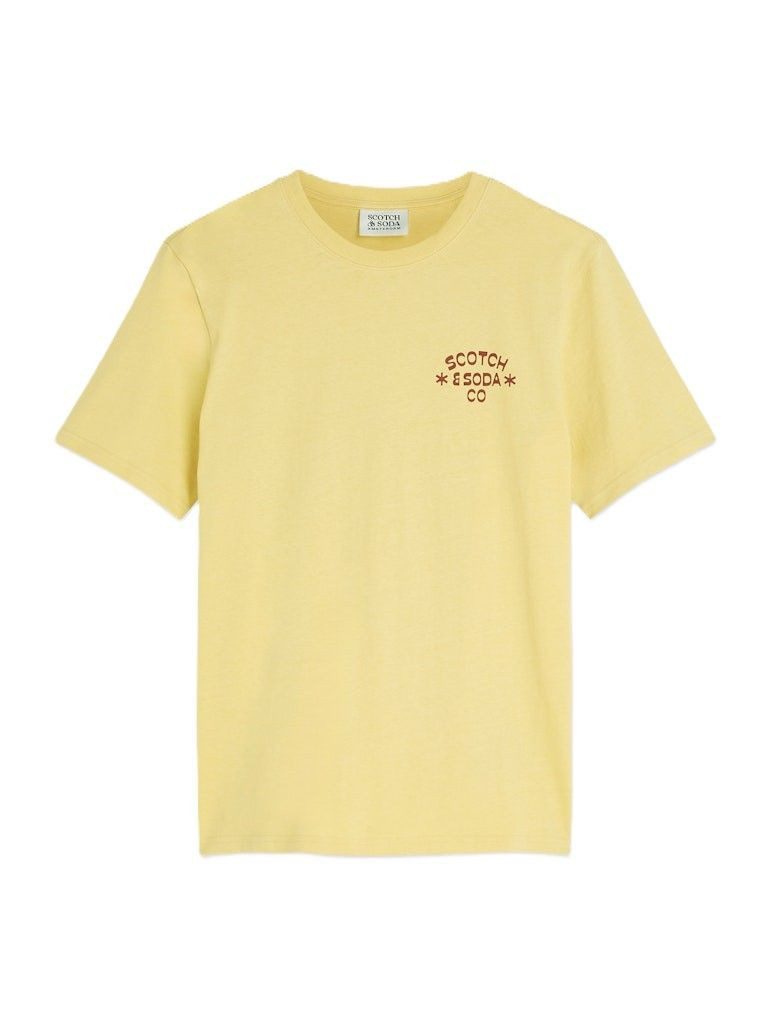 Scotch & Soda T-Shirt Left chest artwork regularfit Tshir