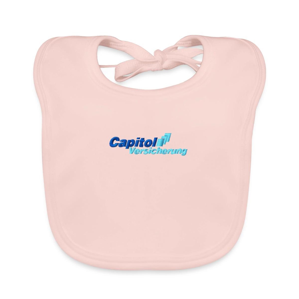 Lätzchen Stromberg Gesticktes Logo Der Capitol Versicherung Bio Baby Lätzchen W