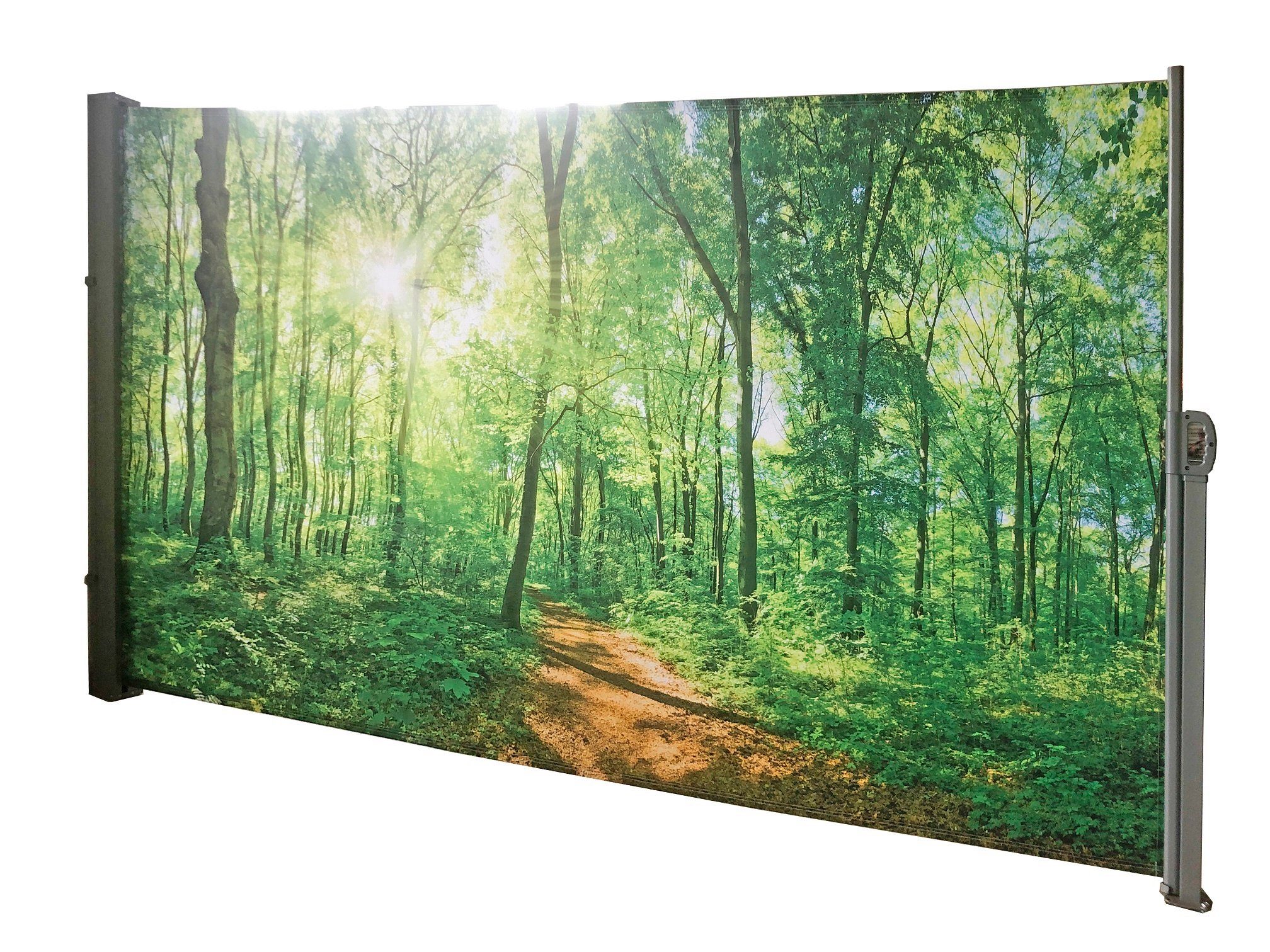 GartenHero Seitenmarkise Seitenmarkise ausziehbar 160x300 Markise Sichtschutz Windschutz
