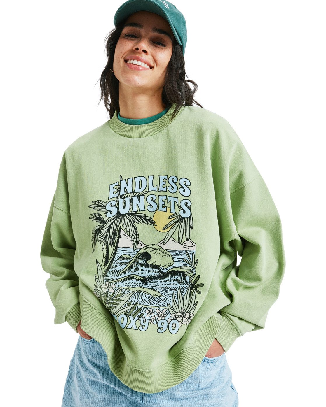 Roxy Fleecepullover Lineup Oversized