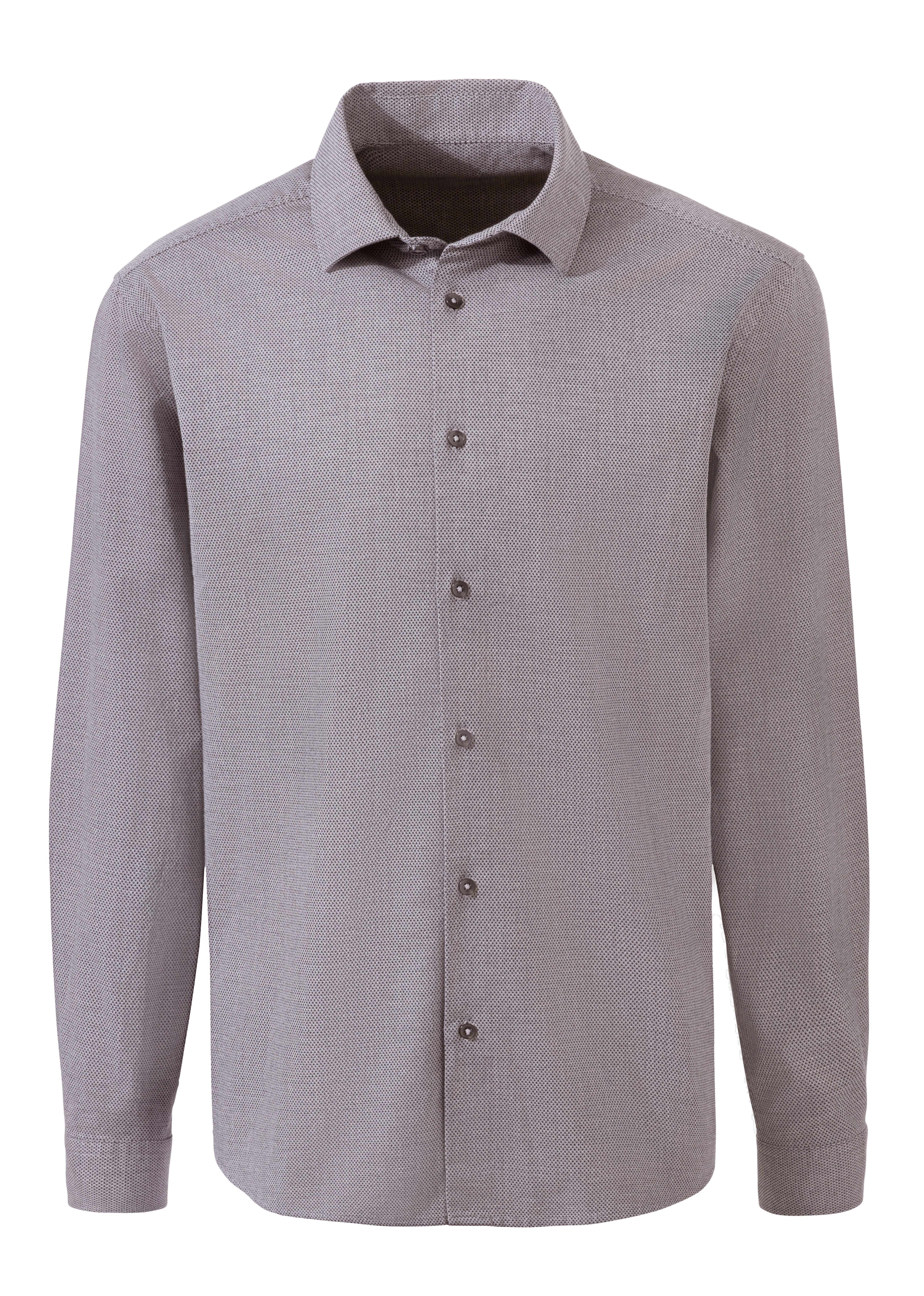 H.I.S Langarmhemd Regular-fit elastisches Jaquard-Hemd in Regular Fit, pflegeleicht aus Baumwoll-Mix. € 39,99