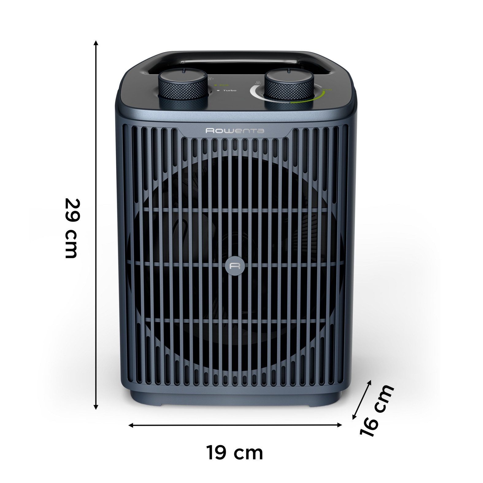 Rowenta Keramikheizlüfter Intense Comfort, 2000 W, 29 dB(A), ECO/TURBO, 5 Sicherheitsfunktionen, bis 35 m² – Bild 4 von 5