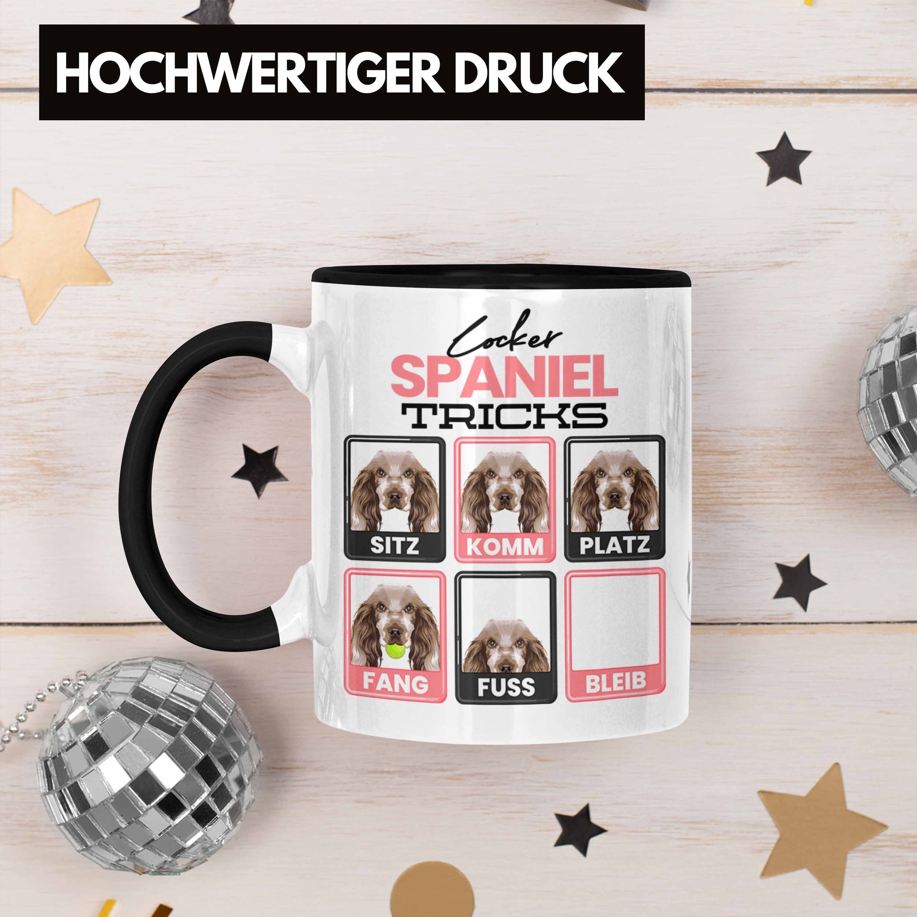 Spruch Cocker Besitzer Lustiger Tasse Trendation Spaniel Geschenk Co Tasse Geschenkidee Schwarz