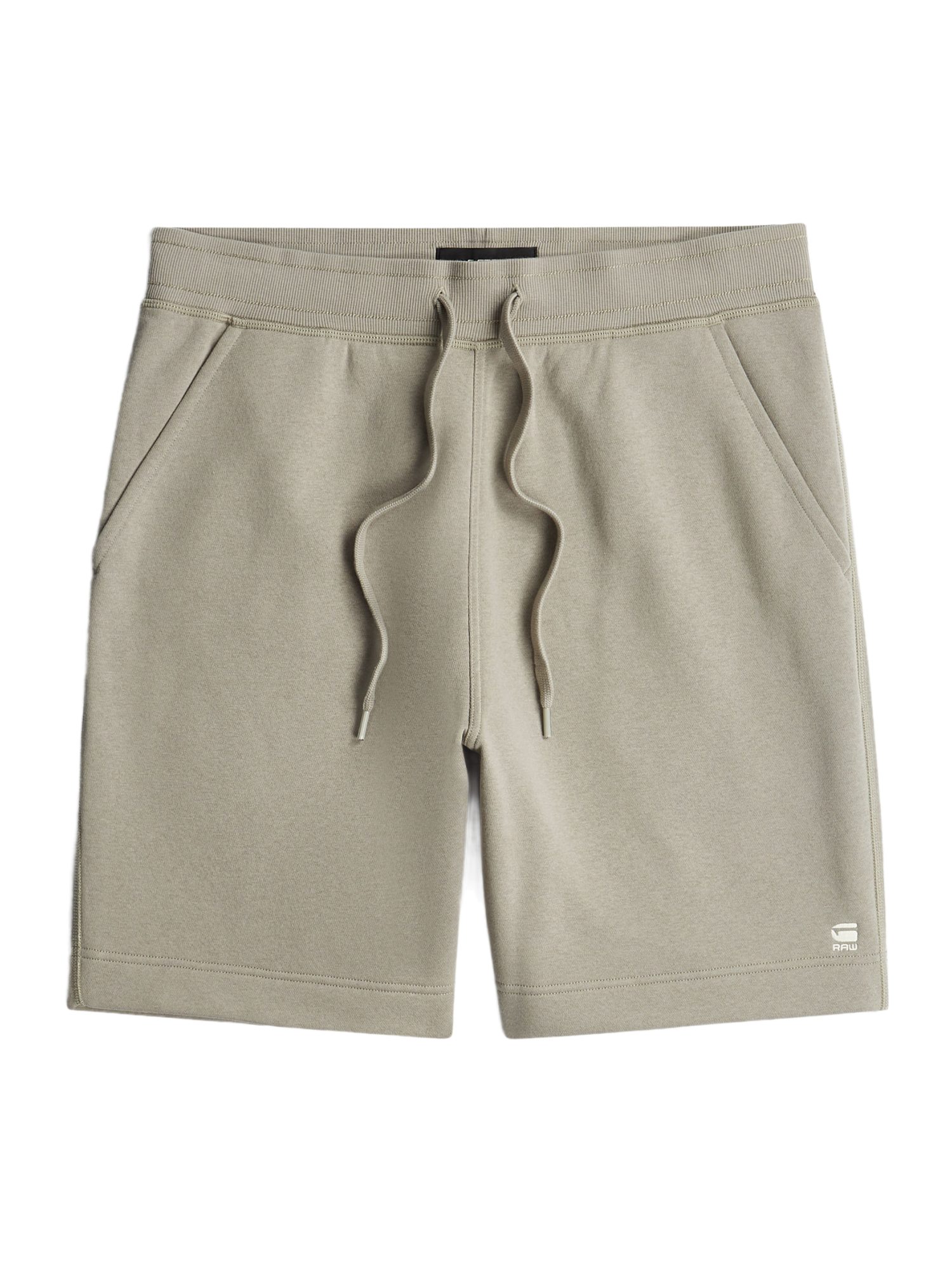 G-Star 3/4-Sweathose natur, Freizeit, Bio-Baumwolle, Unifarben, Slim Fit