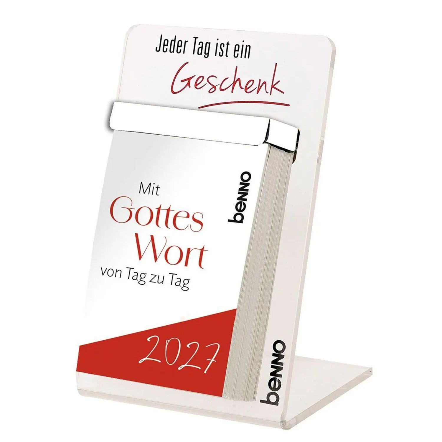 St. Benno Verlag Abreißkalender Mit Gottes Wort von Tag zu Tag 2027