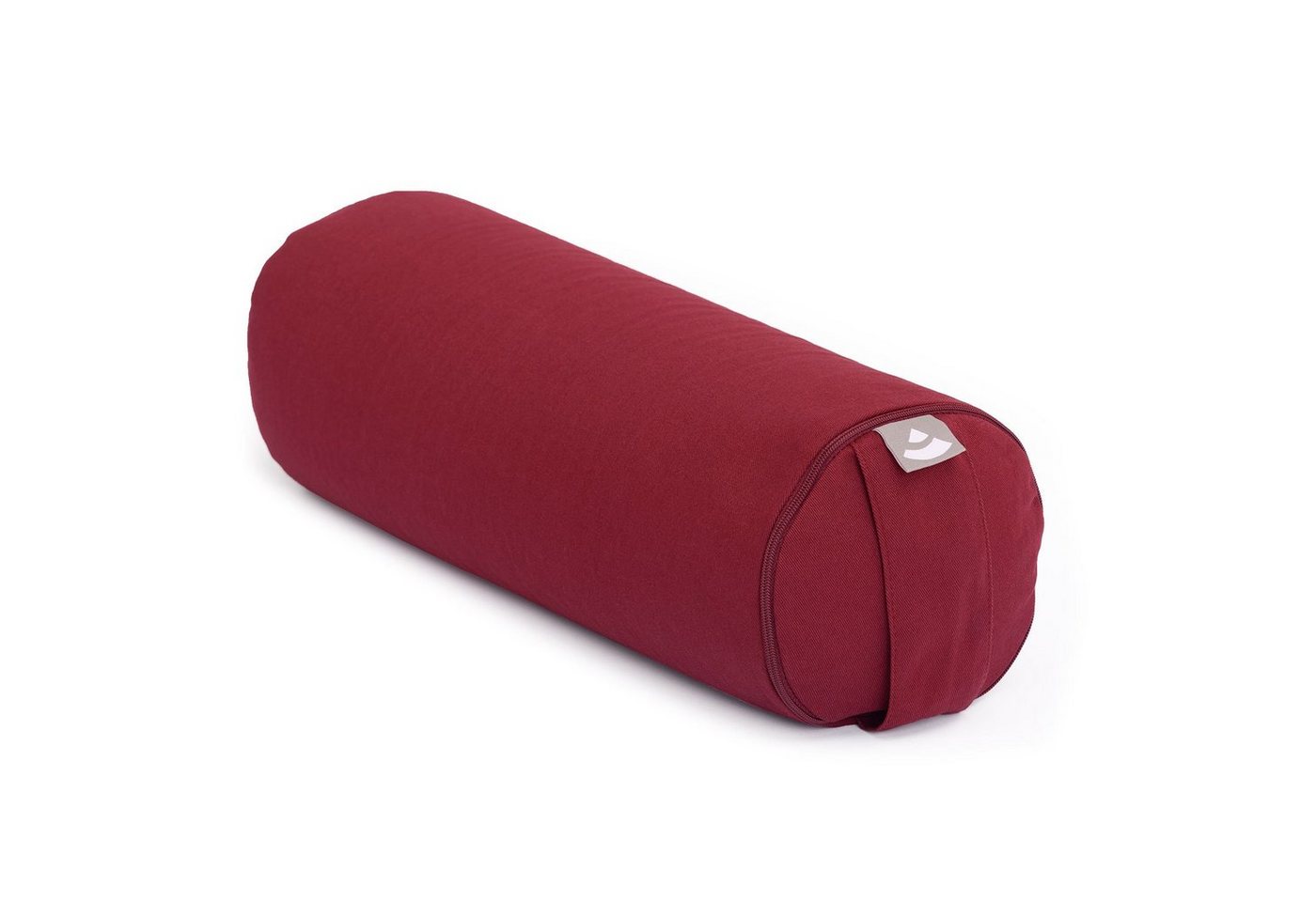 bodhi Yoga Bolster Yoga MINI BOLSTER ECO (Nackenrolle) Buchweizenschalen bordeaux