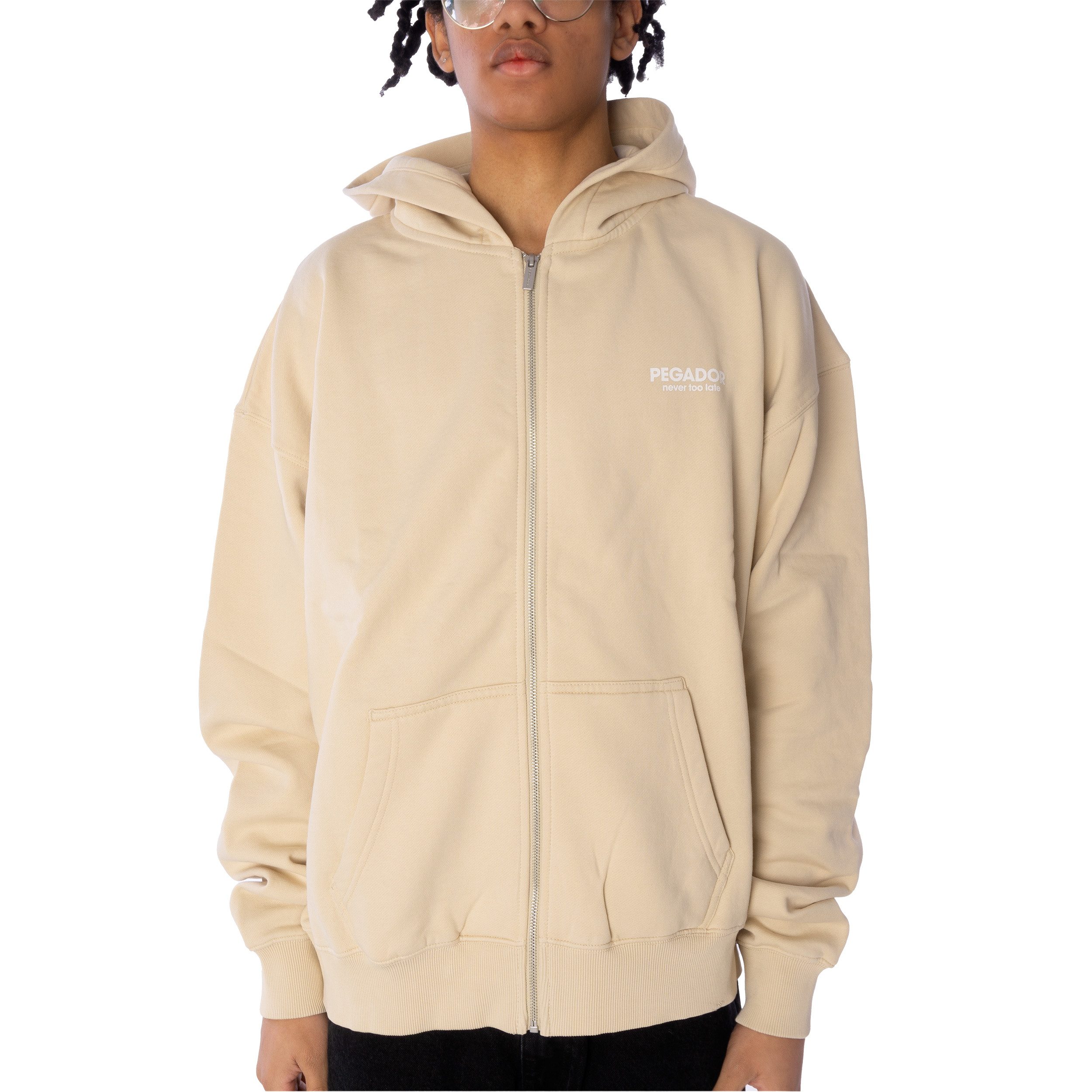 PEGADOR Sweatjacke Sweatjacke Pegador Alchar Oversized Sweat günstig online kaufen