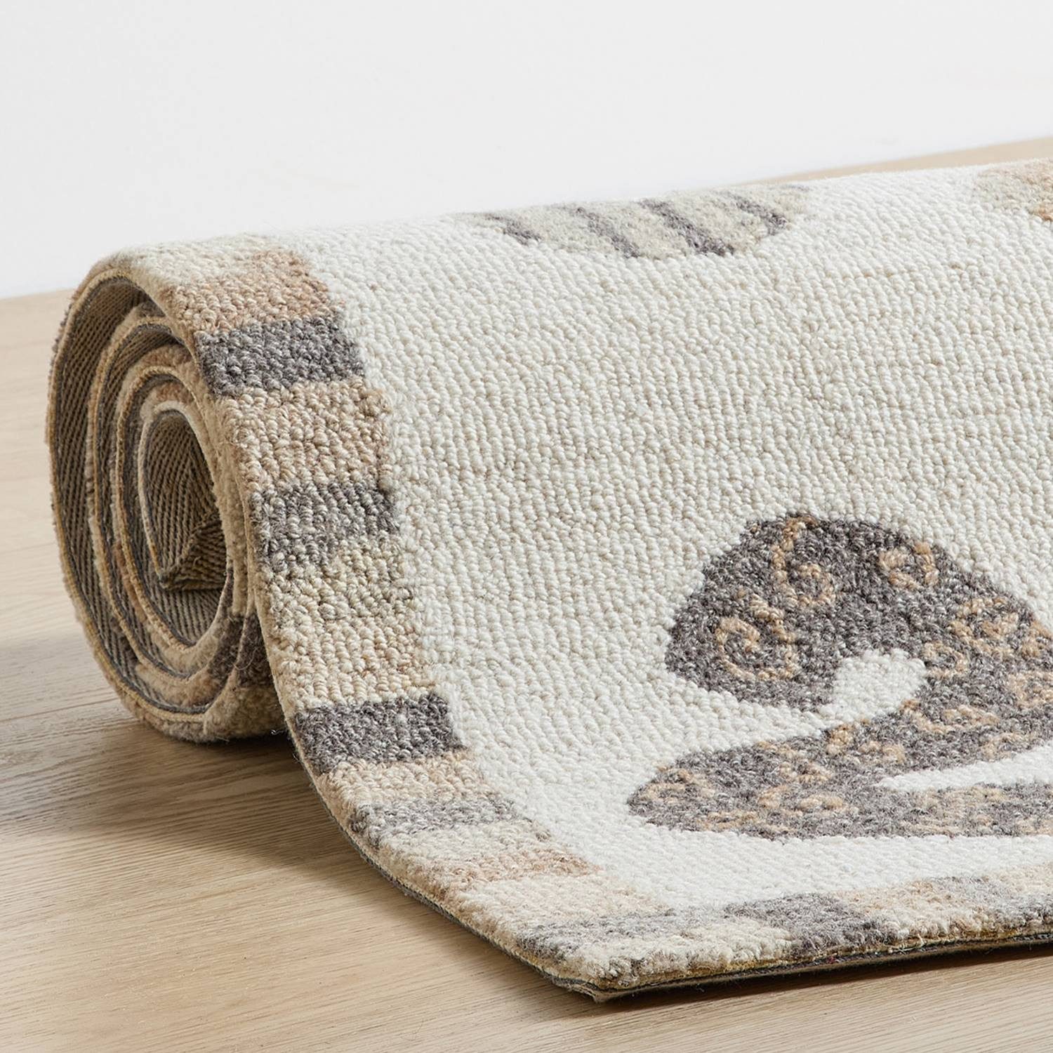 Natur Pur Teppich Natur Kids - Kinderteppich mit Zahlendesign, Rechteckig, handgetuftet